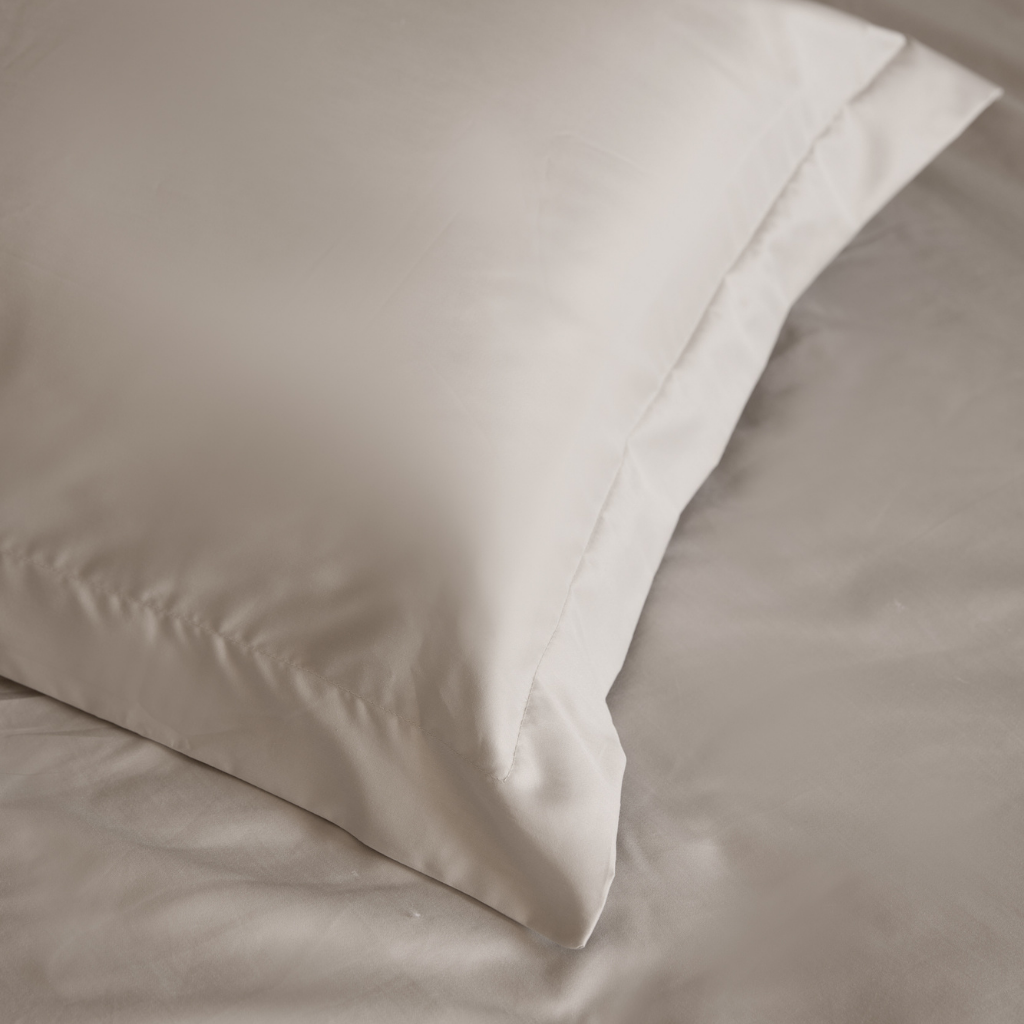 סט מצעים חול תחרה - כותנה מצרית