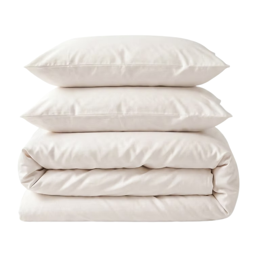 מצעי כותנה מצרית צפיפות 500, עשויים מסיבים דקים וחזקים עם כ-500 חוטים בכל אינץ', מה שהופך אותם לאיכותיים ועמידים לשנים רבות!

מצעים רכים ומפנקים שיהפכו את חדר השינה שלך להרגיש כמו בית מלון. מוצר הדגל שלנו, כותנה מצרית סרוגה באריגת סאטן, הצפיפות גבוהה והאיכותית לחוויית שינה מפנקת.