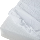 מגן מזרן אשר מצדו העליון בד מחומר טבעי המיוצר מסיבי TENCEL ומצידו התחתון שכבת הגנה P.U השומרת על המזרן ומונעת חדירת נוזלים.