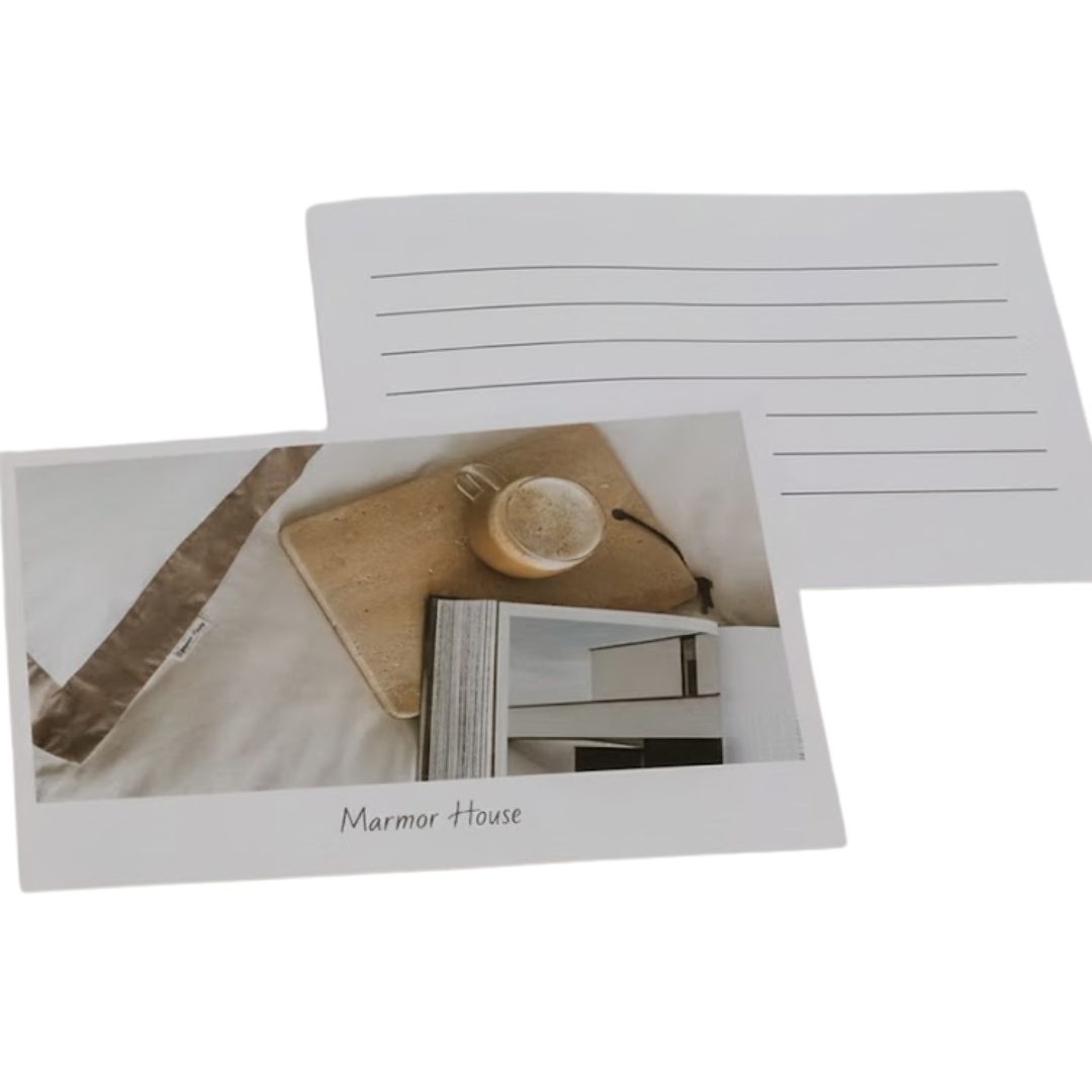 מצאת את המתנה המושלמת, ועכשיו נשאר רק להוסיף ברכה אישית?

כרטיס הברכה המעוצב שלנו הוא התוספת האידיאלית. כרטיס איכותי ואלגנטי שתוכלי להוסיף להזמנה, ולכתוב בו מילים חמות מהלב.