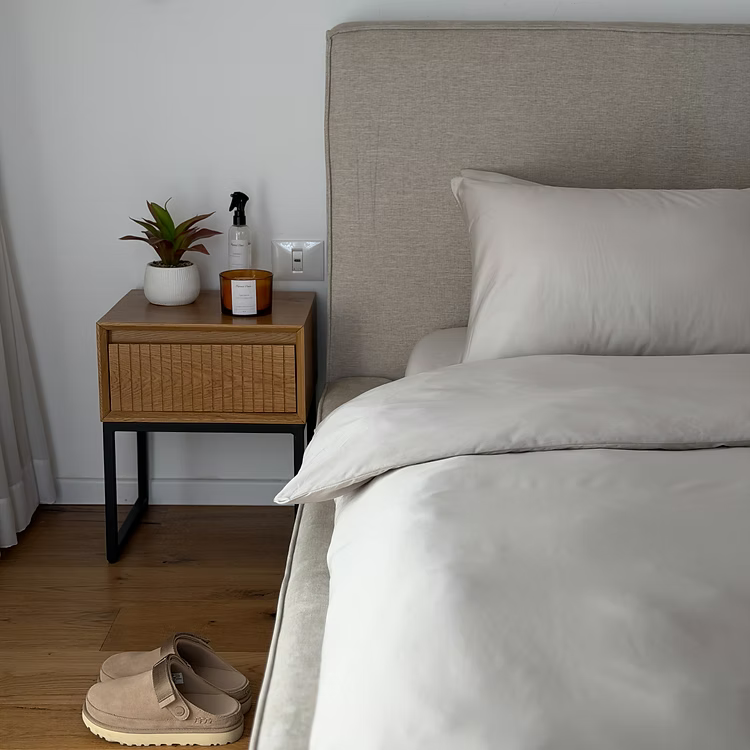 מצעי כותנה מצרית צפיפות 500, עשויים מסיבים דקים וחזקים עם כ-500 חוטים בכל אינץ', מה שהופך אותם לאיכותיים ועמידים לשנים רבות!