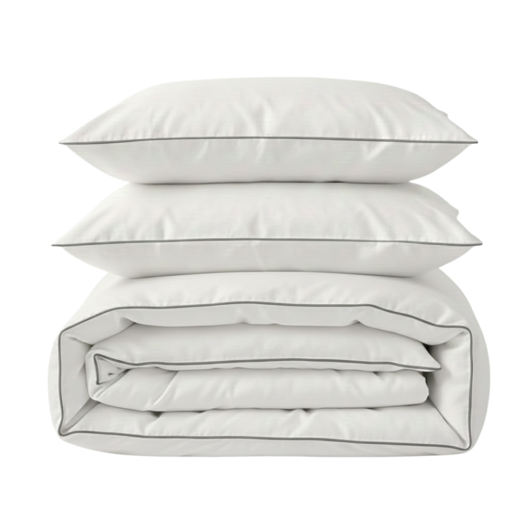 מצעי כותנה מצרית צפיפות 500, עשויים מסיבים דקים וחזקים עם כ-500 חוטים בכל אינץ', מה שהופך אותם לאיכותיים ועמידים לשנים רבות!

מצעים רכים ומפנקים שיהפכו את חדר השינה שלך להרגיש כמו בית מלון. מוצר הדגל שלנו, כותנה מצרית סרוגה באריגת סאטן, הצפיפות גבוהה והאיכותית לחוויית שינה מפנקת.