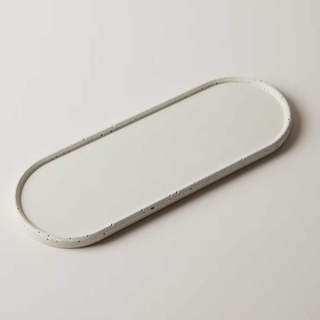 קולקציית הבטון שלנו עשויה בעבודת יד מבטון בגוון בז' מיוחד שיוצר במיוחד לקולקציה, בעלת מרקם חלק ונעים עם ברק עדין.

הקולקציה מתאימה לשימוש פנימי וחיצוני ותוסיף לחלל נגיעות עדינות של מראה טבעי ורגוע ובאותו הזמן נקי ואלגנטי. מכיוון שהקולקציה מיוצרת בעבודת יד, ייתכנו שינויים קלים בין מוצר למוצר המעניקים לו אופי ייחודי.