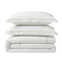 סט מצעים עם רקמה זהב - כותנה מצרית