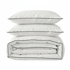 מצעי כותנה מצרית צפיפות 500, עשויים מסיבים דקים וחזקים עם כ-500 חוטים בכל אינץ', מה שהופך אותם לאיכותיים ועמידים לשנים רבות!

מצעים רכים ומפנקים שיהפכו את חדר השינה שלך להרגיש כמו בית מלון. מוצר הדגל שלנו, כותנה מצרית סרוגה באריגת סאטן, הצפיפות גבוהה והאיכותית לחוויית שינה מפנקת.